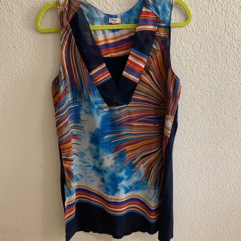 Beautiful colorful top from Anthropologie